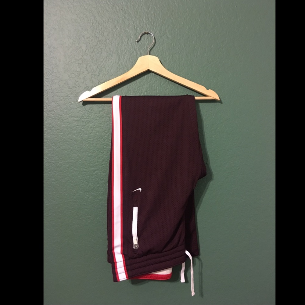 Nike Burgundy Pants